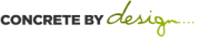 concrete by design logo